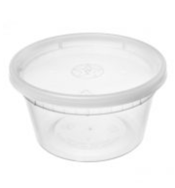 12oz Cup & Lid Combo Deli Containers